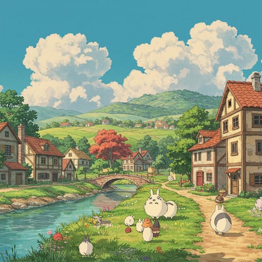 Ghibli style Image Example 1